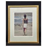 Photo of a Woman on the Beach by David Roark