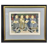 Beryl Cook Signed Serigraph