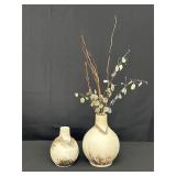 Two Tuscan Vases with Natural Tones