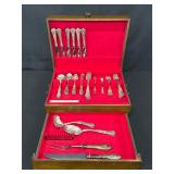 WM. Rogers & Son Silverplate Flatware Set