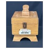 Kiwi Genuine Oak Shoe Server with Brushes