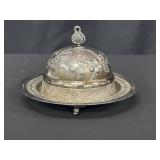 Sheffield Silver on Copper Butter Dish