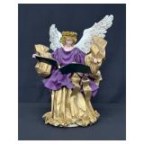 Angel Tree Topper with Gold Accents