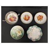 Decorative Plates and Bowl Set