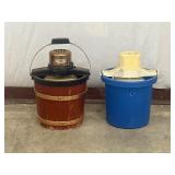 Two Vintage Ice Cream Makers by Rival and Silex