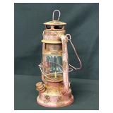 Rustic Metal Hurricane Lantern
