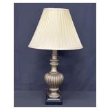 Decorative Table Lamp with Beige Shade