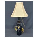 Wine Bottle Table Lamp with Shade