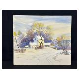 Landscape Watercolor by L.W. Borisib