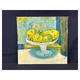 Painting of Fruit Still Life Signed by Artist