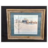 Framed Watercolor By Doris Turnbaugh