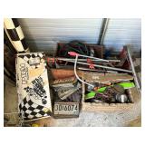 Garage Tools and License Plates