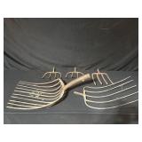 Five Vintage Hay Fork Heads