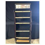 Display Rack with Branding for Baked Goods