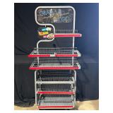 Metal Convenience Store Display Shelf