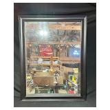 Rectangular Mirror With Dark Frame