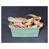 Tote of Assorted Straps