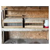 Wooden Poultry Feeders Collection