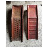 Vintage Metal Loading Ramps