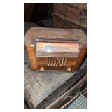Vintage Bendix standard radio, and police scanner
