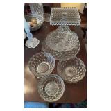 6 pieces are for story, American Cubist glass