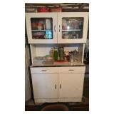 Vintage kitchen, Hoosier cabinet, with for Micah