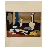 Modern MCM Oil Painting on canvas, dated 1954,