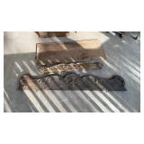 Two decorative architectural pieces tops two