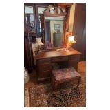 Vintage vanity Dressing table, or small desk with