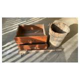 Antique architecture pieces to antique dresser,