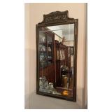 Beautiful Antique wall mirror, rectangular