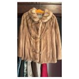 Antique ladies, fur coat, by capital furs by