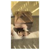 Two antique architectural pieces, one looks like
