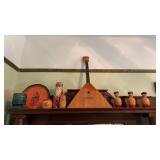 Groupon, small vintage Russian guitar, three