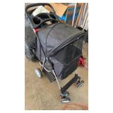 Small baby or dog, walking cart, with six wheels,