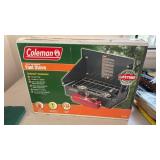Coleman, two burner, fuel stove, still sealed in