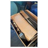 Box slot of paper, piano rolls, have been in the