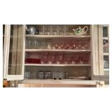 Kitchen glassware, includes 26 pieces of