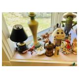 Group plot in the breakfast, nook window,