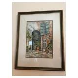 Original watercolor painting, looks like New
