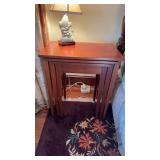 Three matching stacking side tables, beautiful,