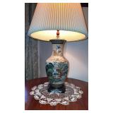 Antique large, porcelain Chinese vase, table