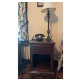 Vintage bedside stand, with one drawer, and