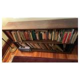 Two S. bookcase, filled with books, both sold