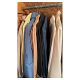Collection of 9 coats mostly London Fog