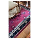 Beautiful oriental room size carpet, 8x10 ft in a