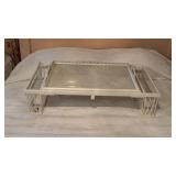 Breakfast in bed tray, with a lift up top that