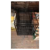 Small size metal  dog crate, collapsible, with