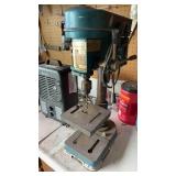 Vintage electric bench drill press, by sterling