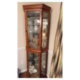 Larger size curio display cabinet, two doors in